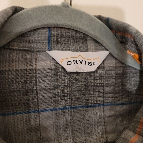 Orvis Muilt Color checker button down shirt size XLARGE Nwot #2p64  long sleeve - Picture 9 of 9